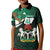 Nigeria Independence Day Kid Polo Shirt Happy 64 Years Of Anniversary African Pattern - Wonder Print Shop