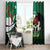 Nigeria Independence Day Window Curtain Happy 64 Years Of Anniversary African Pattern - Wonder Print Shop