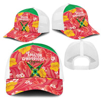 Guyana Cricket Mesh Trucker Cap 2025 Go Amazon Warriors Tropical Style - Wonder Print Shop