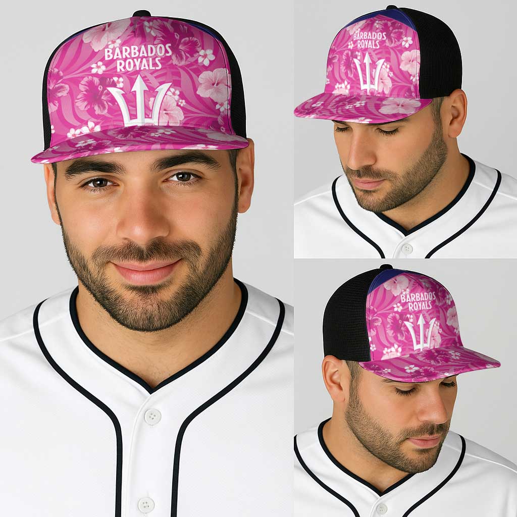 Barbados Royals Cricket Baseball Net Cap 2025 Go Tridents Tropical Style - Wonder Print Shop