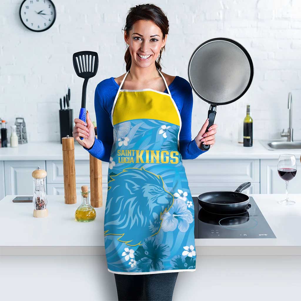 Saint Lucia Kings Cricket Apron 2025 Go Beinspired Tropical Style - Wonder Print Shop