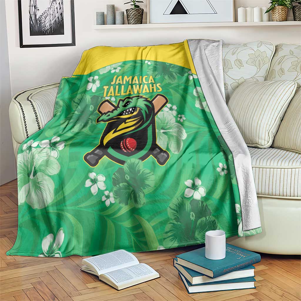 Jamaica Cricket Blanket Fi Wi Tallawahs Tropical Style - Wonder Print Shop