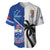 Fiji And Samoa Rugby Baseball Jersey 2023 World Cup Samoan Mix Tapa Pattern - Wonder Print Shop