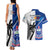 Fiji And Samoa Rugby Couples Matching Tank Maxi Dress and Hawaiian Shirt 2023 World Cup Samoan Mix Tapa Pattern - Wonder Print Shop