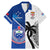 Fiji And Samoa Rugby Family Matching Mermaid Dress and Hawaiian Shirt 2023 World Cup Samoan Mix Tapa Pattern - Wonder Print Shop