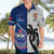 Fiji And Samoa Rugby Hawaiian Shirt 2023 World Cup Samoan Mix Tapa Pattern - Wonder Print Shop