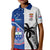 Fiji And Samoa Rugby Kid Polo Shirt 2023 World Cup Samoan Mix Tapa Pattern - Wonder Print Shop