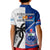 Fiji And Samoa Rugby Kid Polo Shirt 2023 World Cup Samoan Mix Tapa Pattern - Wonder Print Shop