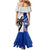 Fiji And Samoa Rugby Mermaid Dress 2023 World Cup Samoan Mix Tapa Pattern - Wonder Print Shop