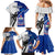 Custom Fiji And Samoa Rugby Family Matching Mermaid Dress and Hawaiian Shirt 2023 World Cup Samoan Mix Tapa Pattern - Wonder Print Shop