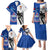 Custom Fiji And Samoa Rugby Family Matching Puletasi Dress and Hawaiian Shirt 2023 World Cup Samoan Mix Tapa Pattern - Wonder Print Shop