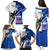 Custom Fiji And Samoa Rugby Family Matching Puletasi Dress and Hawaiian Shirt 2023 World Cup Samoan Mix Tapa Pattern - Wonder Print Shop