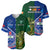 Samoa And Ireland Rugby Baseball Jersey 2023 World Cup Manu Samoa With Shamrocks - Wonder Print Shop