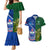 Samoa And Ireland Rugby Couples Matching Mermaid Dress and Hawaiian Shirt 2023 World Cup Manu Samoa With Shamrocks - Wonder Print Shop