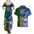 Samoa And Ireland Rugby Couples Matching Summer Maxi Dress and Hawaiian Shirt 2023 World Cup Manu Samoa With Shamrocks - Wonder Print Shop