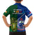 Samoa And Ireland Rugby Family Matching Long Sleeve Bodycon Dress and Hawaiian Shirt 2023 World Cup Manu Samoa With Shamrocks - Wonder Print Shop