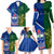 Samoa And Ireland Rugby Family Matching Long Sleeve Bodycon Dress and Hawaiian Shirt 2023 World Cup Manu Samoa With Shamrocks - Wonder Print Shop