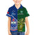 Samoa And Ireland Rugby Family Matching Long Sleeve Bodycon Dress and Hawaiian Shirt 2023 World Cup Manu Samoa With Shamrocks - Wonder Print Shop