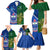 Samoa And Ireland Rugby Family Matching Mermaid Dress and Hawaiian Shirt 2023 World Cup Manu Samoa With Shamrocks - Wonder Print Shop