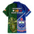 Samoa And Ireland Rugby Family Matching Mermaid Dress and Hawaiian Shirt 2023 World Cup Manu Samoa With Shamrocks - Wonder Print Shop