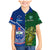 Samoa And Ireland Rugby Family Matching Mermaid Dress and Hawaiian Shirt 2023 World Cup Manu Samoa With Shamrocks - Wonder Print Shop