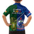 Samoa And Ireland Rugby Family Matching Short Sleeve Bodycon Dress and Hawaiian Shirt 2023 World Cup Manu Samoa With Shamrocks - Wonder Print Shop