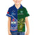 Samoa And Ireland Rugby Family Matching Short Sleeve Bodycon Dress and Hawaiian Shirt 2023 World Cup Manu Samoa With Shamrocks - Wonder Print Shop