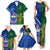 Samoa And Ireland Rugby Family Matching Tank Maxi Dress and Hawaiian Shirt 2023 World Cup Manu Samoa With Shamrocks - Wonder Print Shop