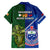 Samoa And Ireland Rugby Hawaiian Shirt 2023 World Cup Manu Samoa With Shamrocks - Wonder Print Shop