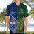 Samoa And Ireland Rugby Hawaiian Shirt 2023 World Cup Manu Samoa With Shamrocks - Wonder Print Shop