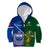 Samoa And Ireland Rugby Kid Hoodie 2023 World Cup Manu Samoa With Shamrocks - Wonder Print Shop