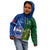 Samoa And Ireland Rugby Kid Hoodie 2023 World Cup Manu Samoa With Shamrocks - Wonder Print Shop