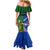 Samoa And Ireland Rugby Mermaid Dress 2023 World Cup Manu Samoa With Shamrocks - Wonder Print Shop