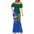 Samoa And Ireland Rugby Mermaid Dress 2023 World Cup Manu Samoa With Shamrocks - Wonder Print Shop