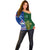 Samoa And Ireland Rugby Off Shoulder Sweater 2023 World Cup Manu Samoa With Shamrocks - Wonder Print Shop