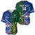 Custom Samoa And Ireland Rugby Baseball Jersey 2023 World Cup Manu Samoa With Shamrocks - Wonder Print Shop