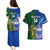 Custom Samoa And Ireland Rugby Couples Matching Puletasi Dress and Hawaiian Shirt 2023 World Cup Manu Samoa With Shamrocks - Wonder Print Shop