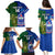 Custom Samoa And Ireland Rugby Family Matching Puletasi Dress and Hawaiian Shirt 2023 World Cup Manu Samoa With Shamrocks - Wonder Print Shop