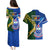 Samoa And South Africa Rugby Couples Matching Puletasi Dress and Hawaiian Shirt 2023 World Cup Manu Samoa With Springboks - Wonder Print Shop