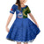 Samoa And South Africa Rugby Family Matching Mermaid Dress and Hawaiian Shirt 2023 World Cup Manu Samoa With Springboks - Wonder Print Shop