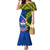 Samoa And South Africa Rugby Family Matching Mermaid Dress and Hawaiian Shirt 2023 World Cup Manu Samoa With Springboks - Wonder Print Shop