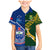 Samoa And South Africa Rugby Family Matching Mermaid Dress and Hawaiian Shirt 2023 World Cup Manu Samoa With Springboks - Wonder Print Shop