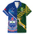 Samoa And South Africa Rugby Hawaiian Shirt 2023 World Cup Manu Samoa With Springboks - Wonder Print Shop