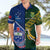 Samoa And South Africa Rugby Hawaiian Shirt 2023 World Cup Manu Samoa With Springboks - Wonder Print Shop