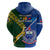 Samoa And South Africa Rugby Hoodie 2023 World Cup Manu Samoa With Springboks - Wonder Print Shop