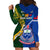 Samoa And South Africa Rugby Hoodie Dress 2023 World Cup Manu Samoa With Springboks - Wonder Print Shop