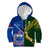 Samoa And South Africa Rugby Kid Hoodie 2023 World Cup Manu Samoa With Springboks - Wonder Print Shop