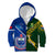 Samoa And South Africa Rugby Kid Hoodie 2023 World Cup Manu Samoa With Springboks - Wonder Print Shop