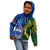 Samoa And South Africa Rugby Kid Hoodie 2023 World Cup Manu Samoa With Springboks - Wonder Print Shop