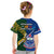 Samoa And South Africa Rugby Kid T Shirt 2023 World Cup Manu Samoa With Springboks - Wonder Print Shop